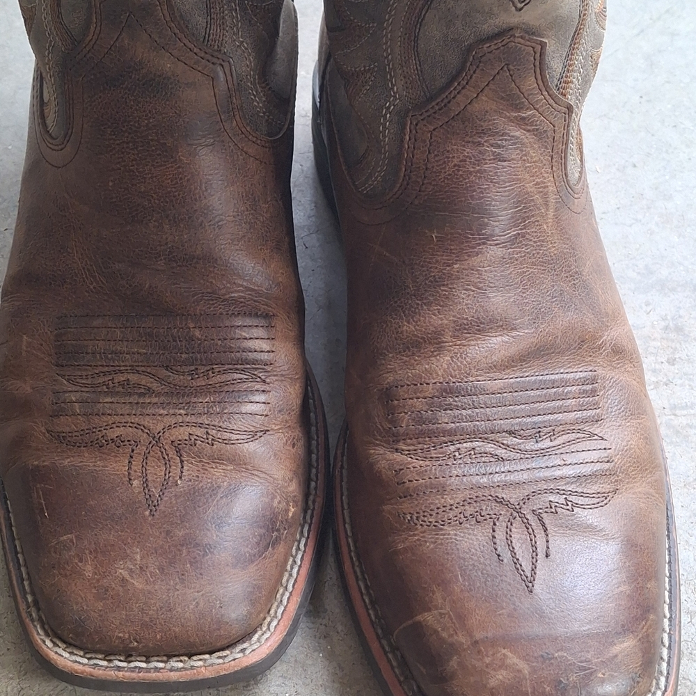 Ariat Amos Western Boots Size 9D - Picture 15 of 16